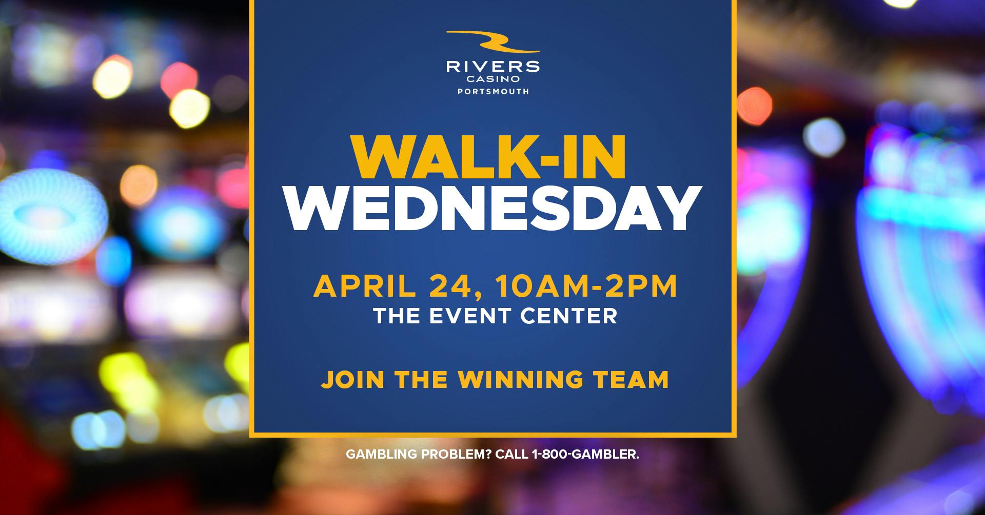 Walk-In Wednesday