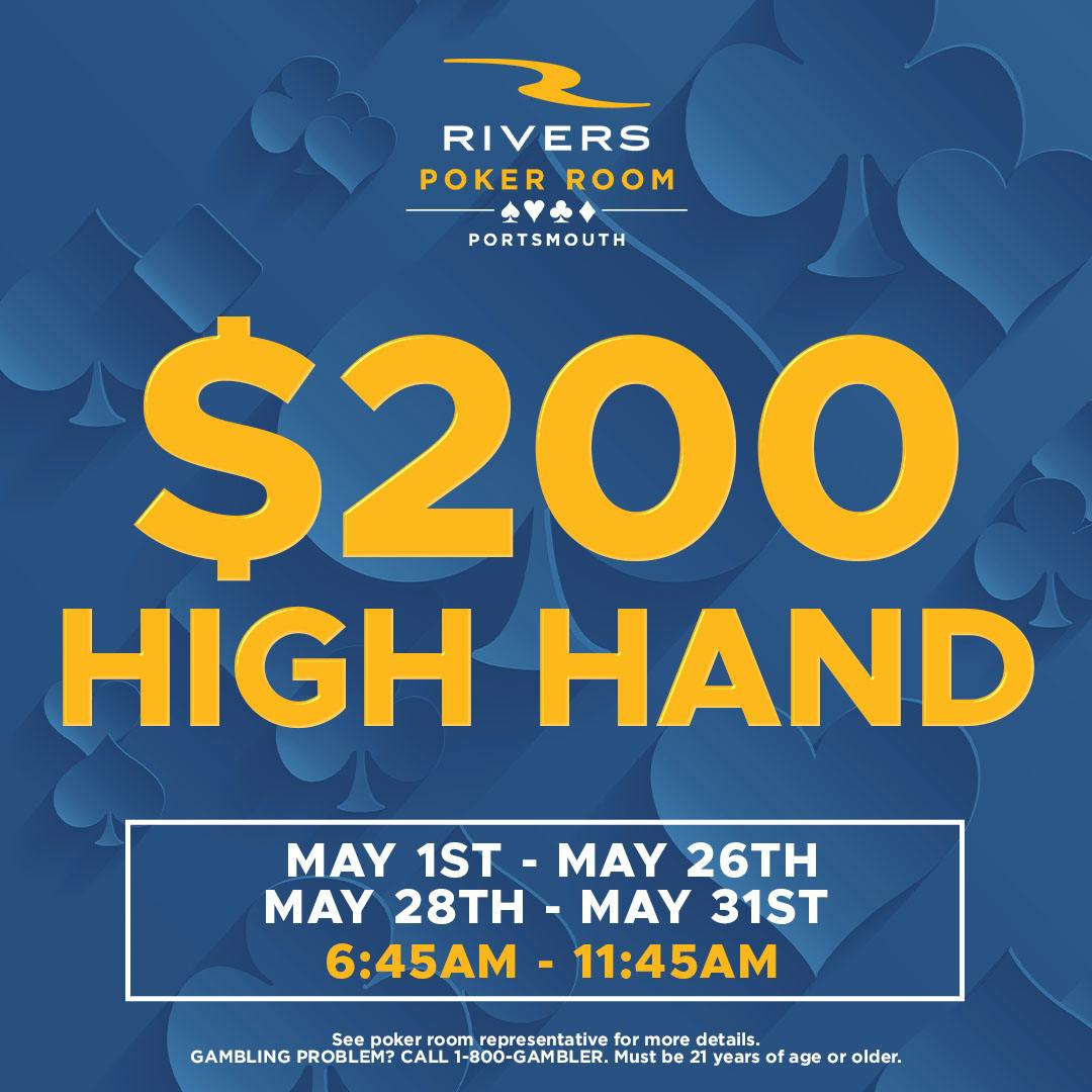 200 High Hand Rivers Casino Portsmouth