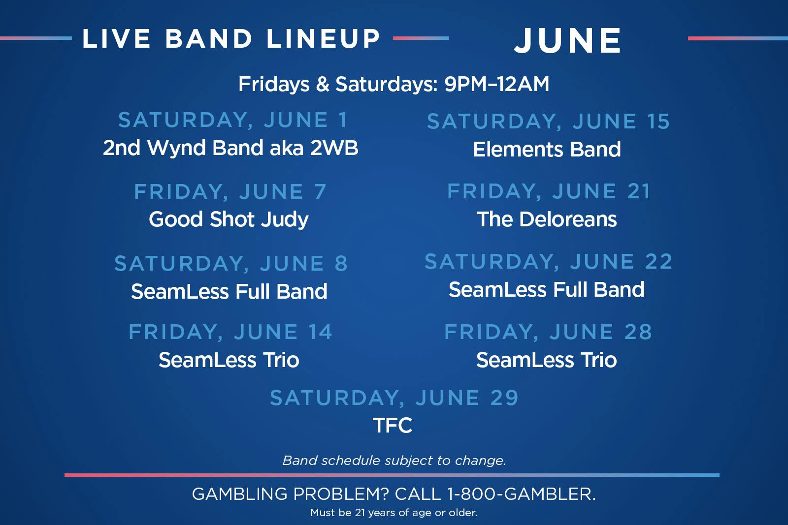 The Sound Bar — Rivers Casino