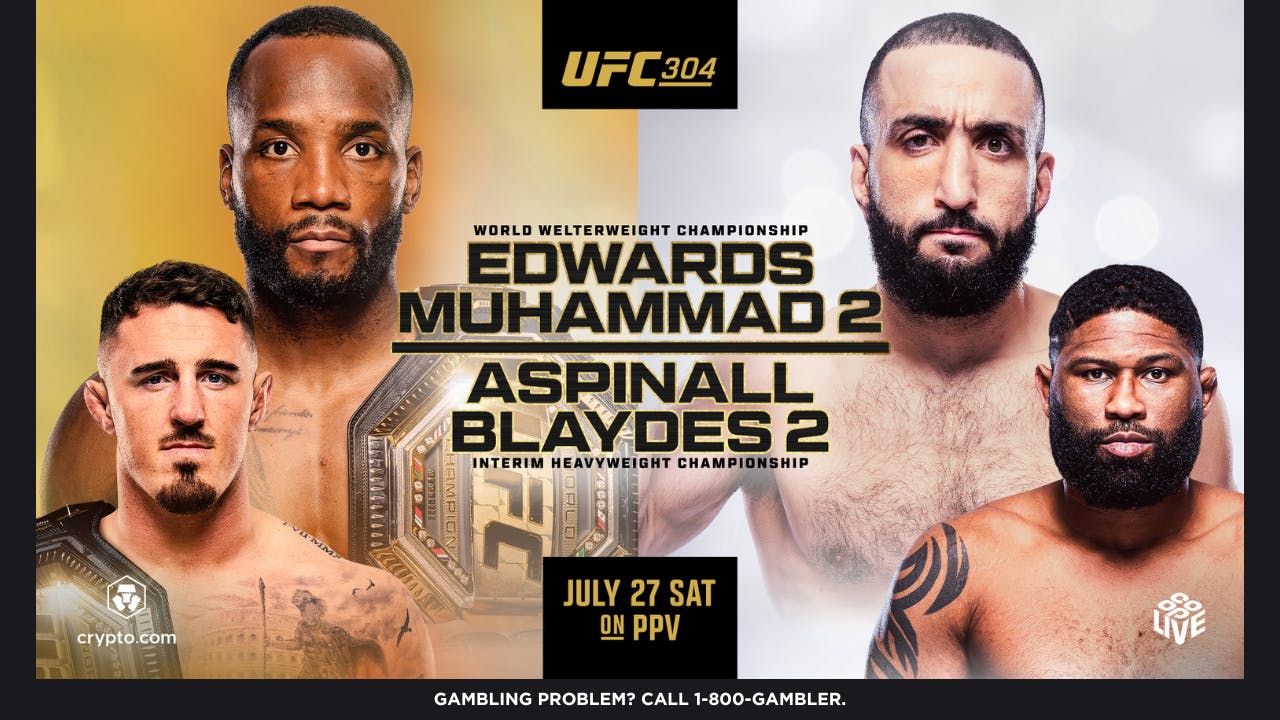 UFC 304: Leon Edwards vs. Belal Muhammad 2