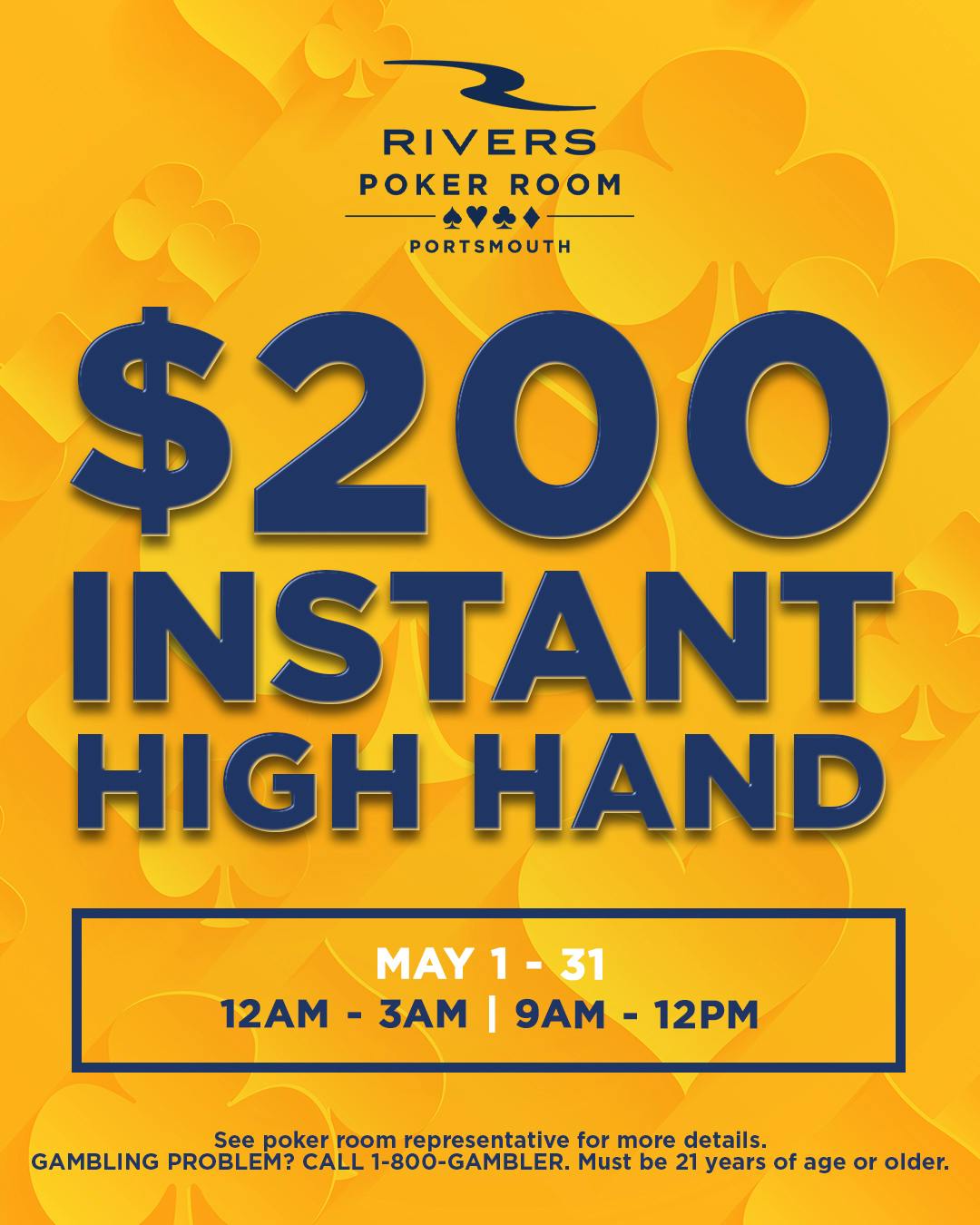 $200 Instant High Hand