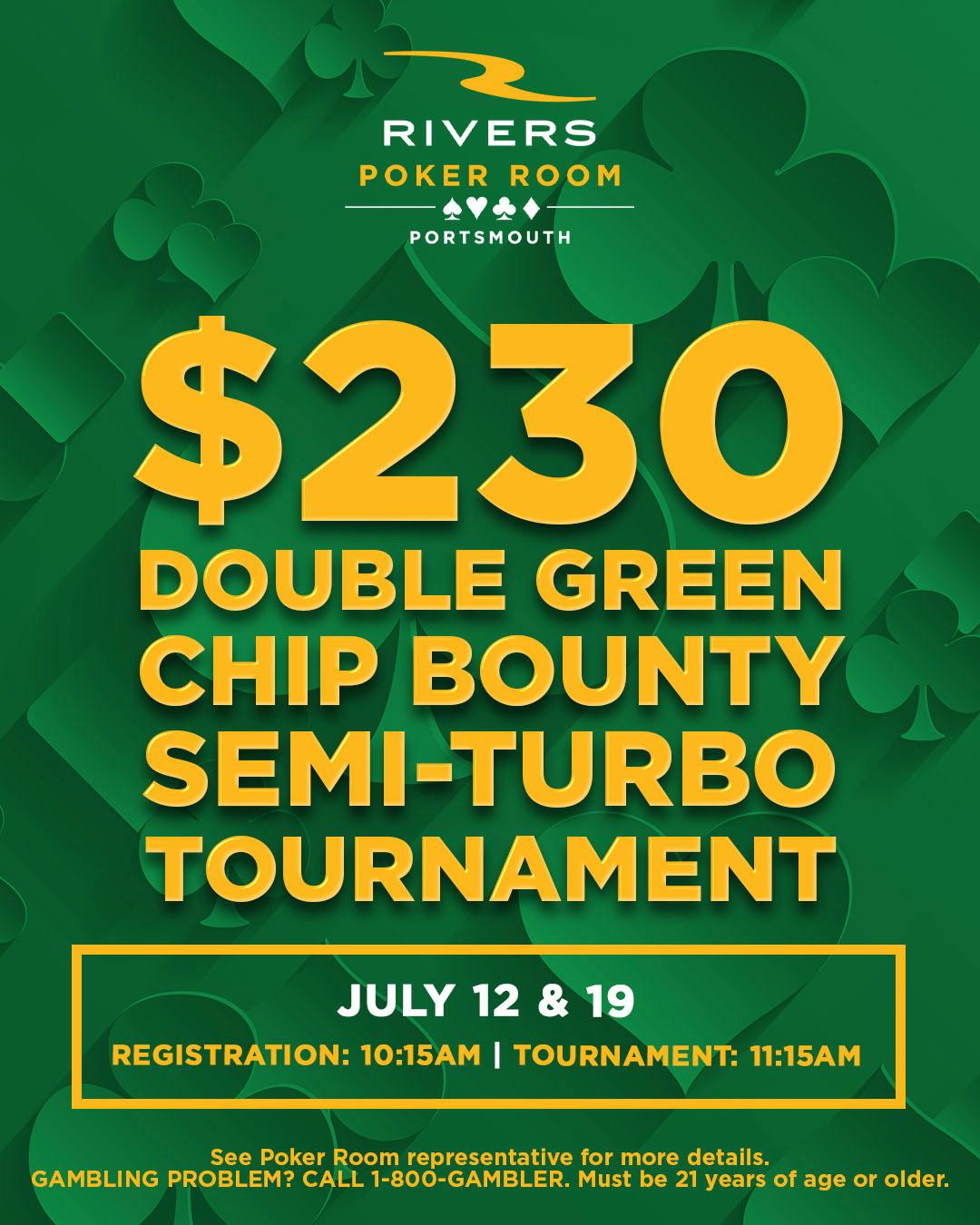 $230 Double Green Chip