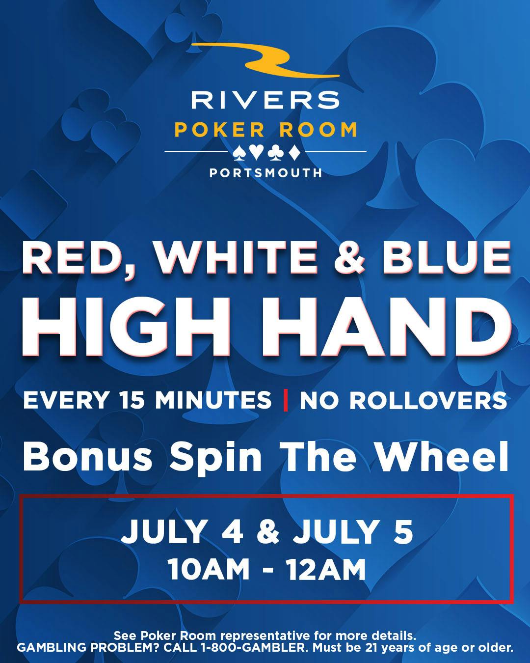 Red, White & Blue High Hand