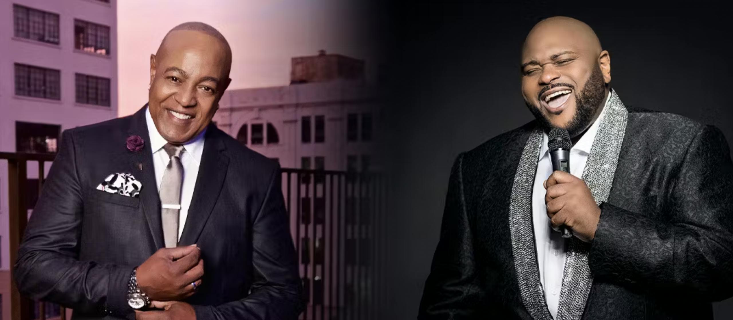 R&B ICON PEABO BRYSON AND AMERICAN IDOL WINNER RUBEN STUDDARD PERFORMING LIVE AT RIVERS CASINO PORTSMOUTH