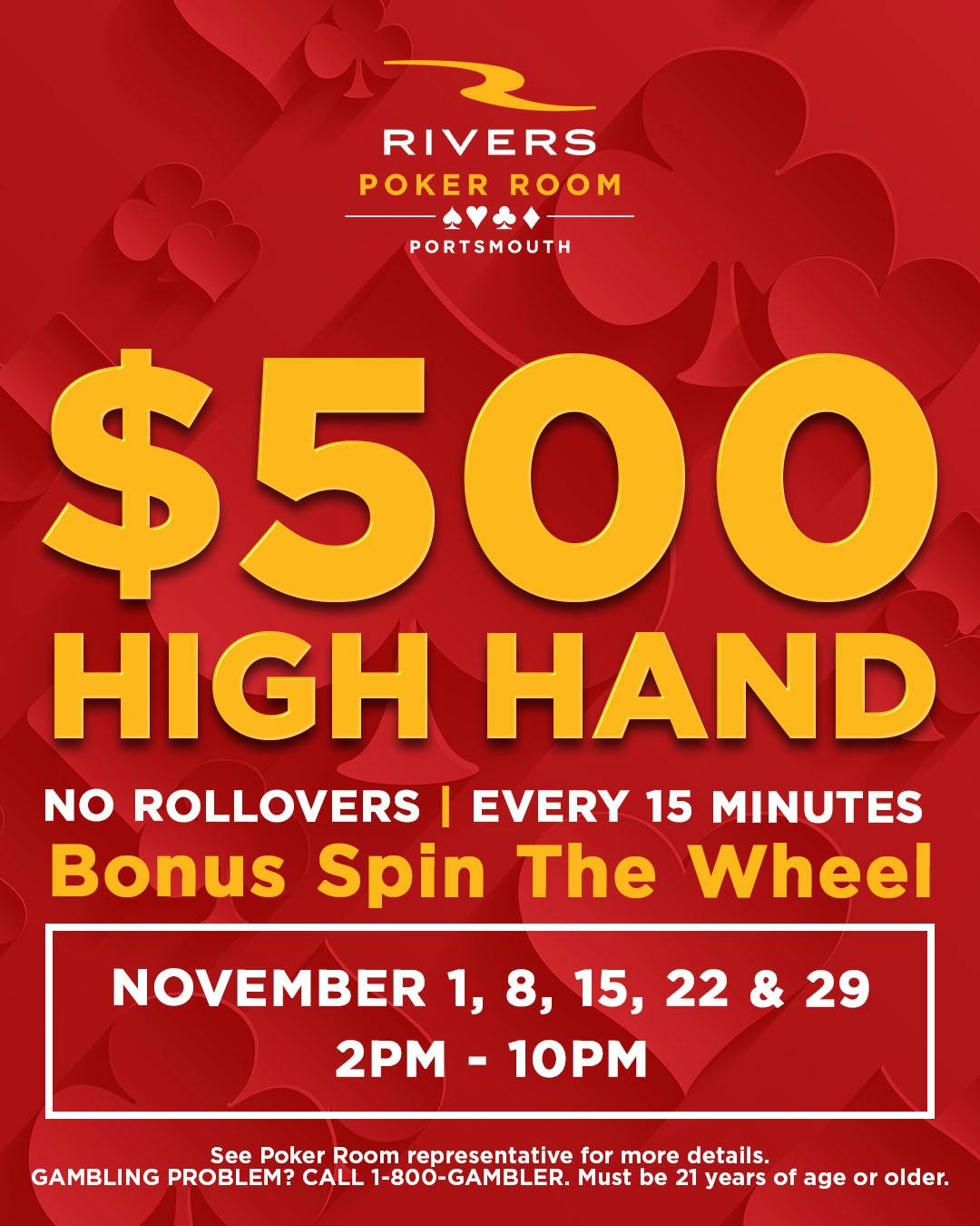 $500 High Hand