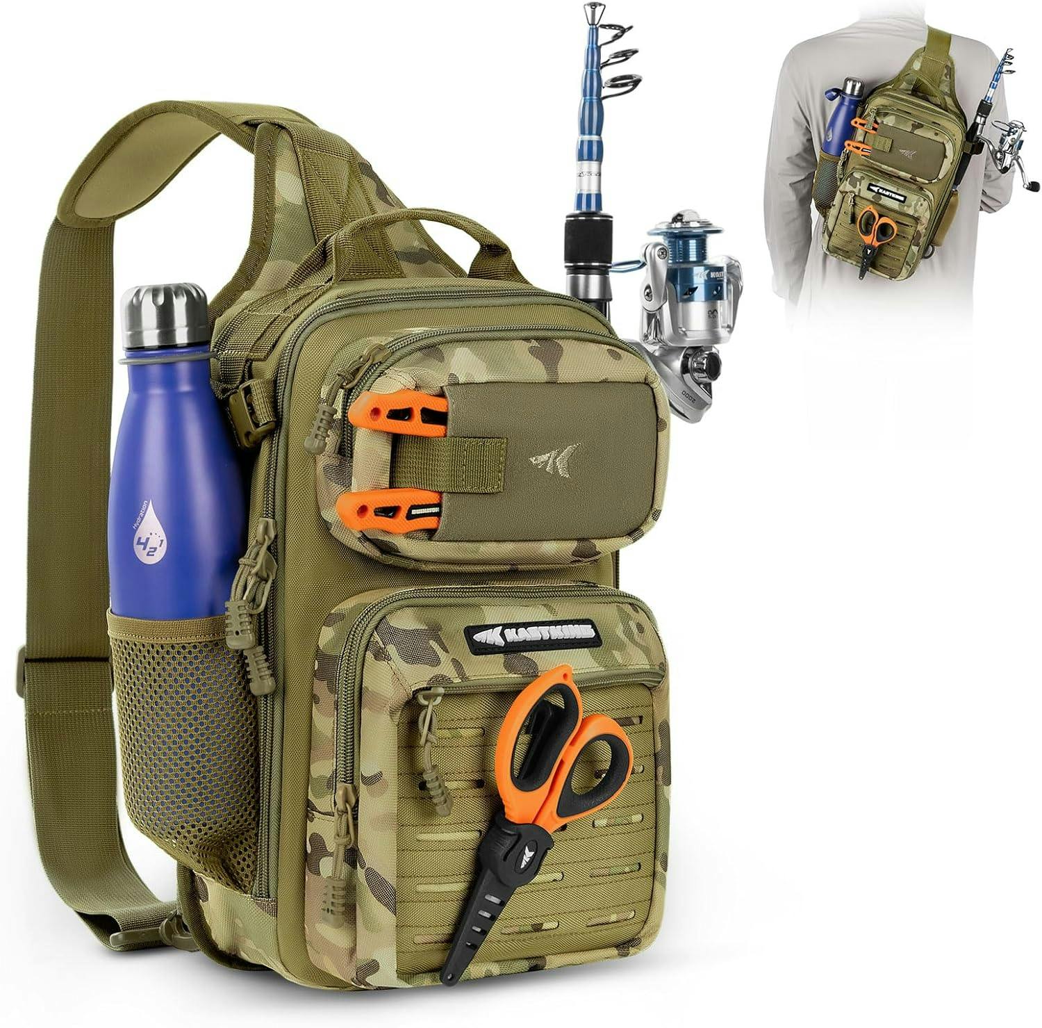 <h4>Tackle Sling Backpack</h4>