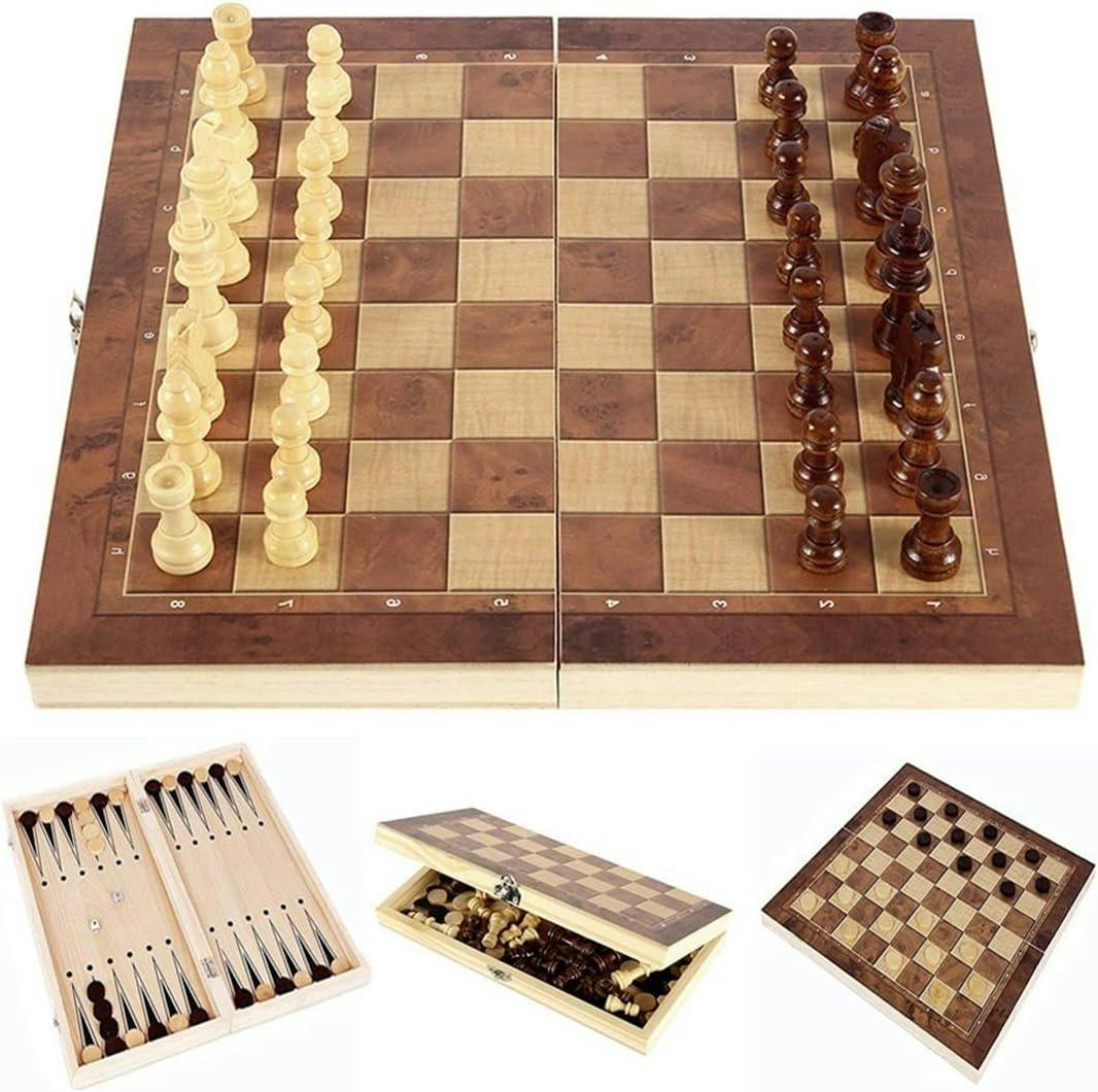 <h4>Wooden Chess Set</h4>