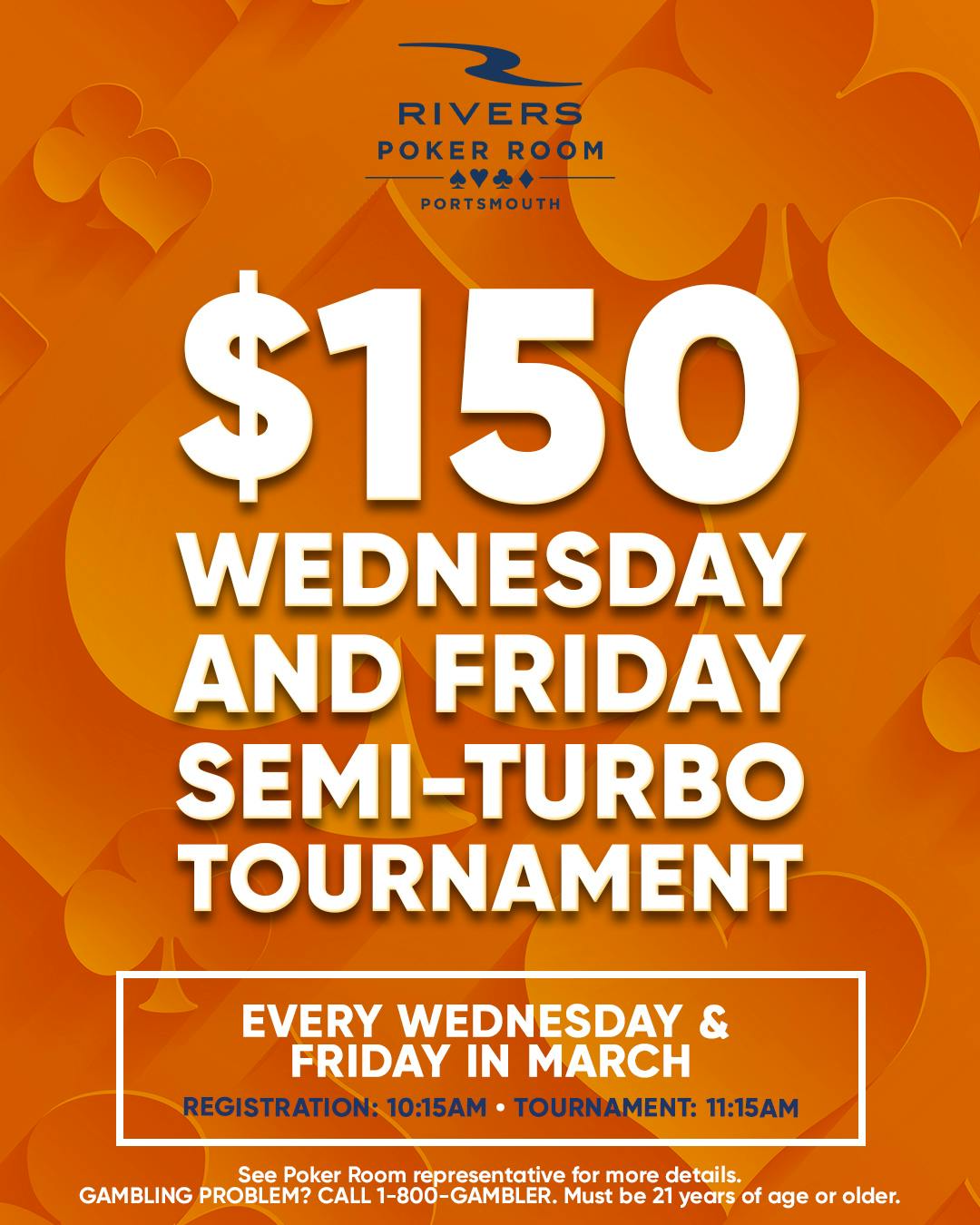 $150 Wednesday & Friday Semi-Turbo