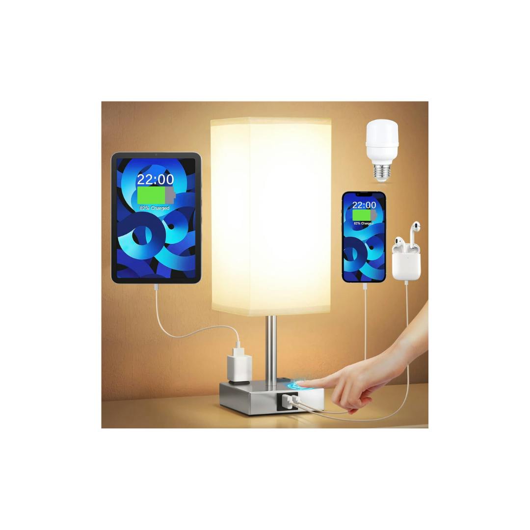 <h4>Touch Control Bedside Lamp</h4>