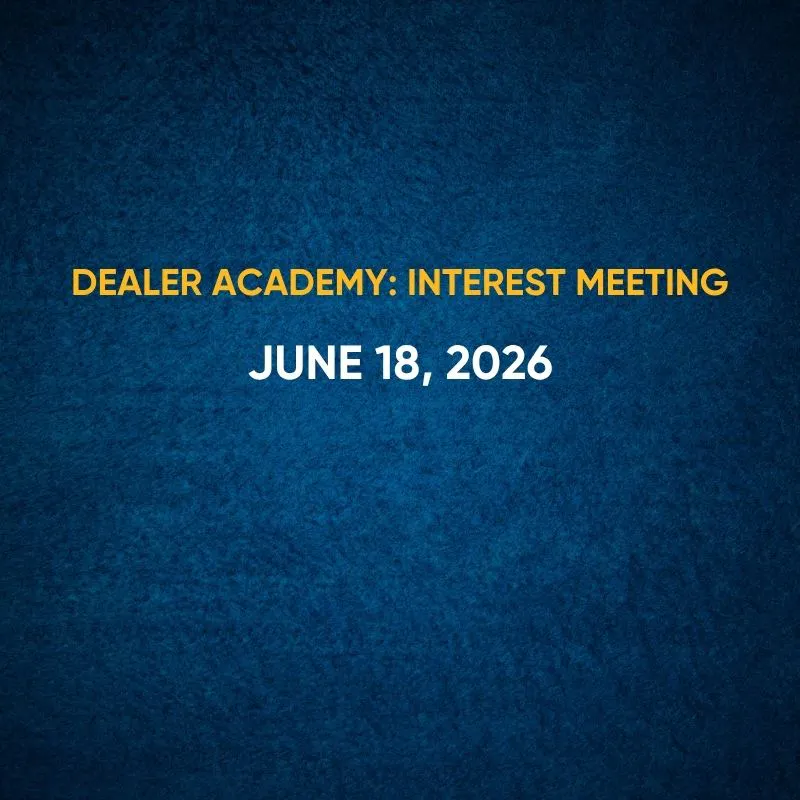 Dealer Academy Info Session