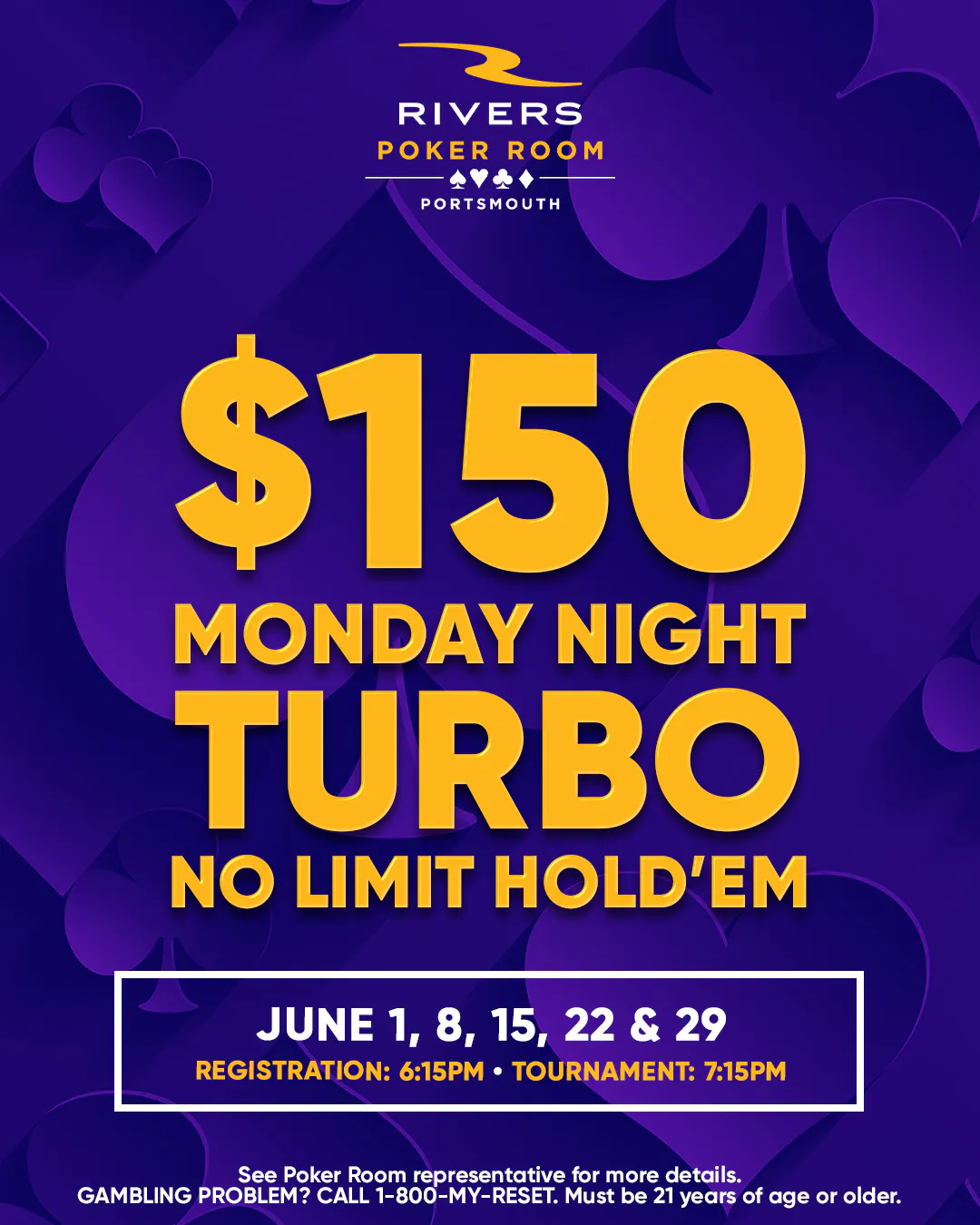 $150 Monday Night Turbo