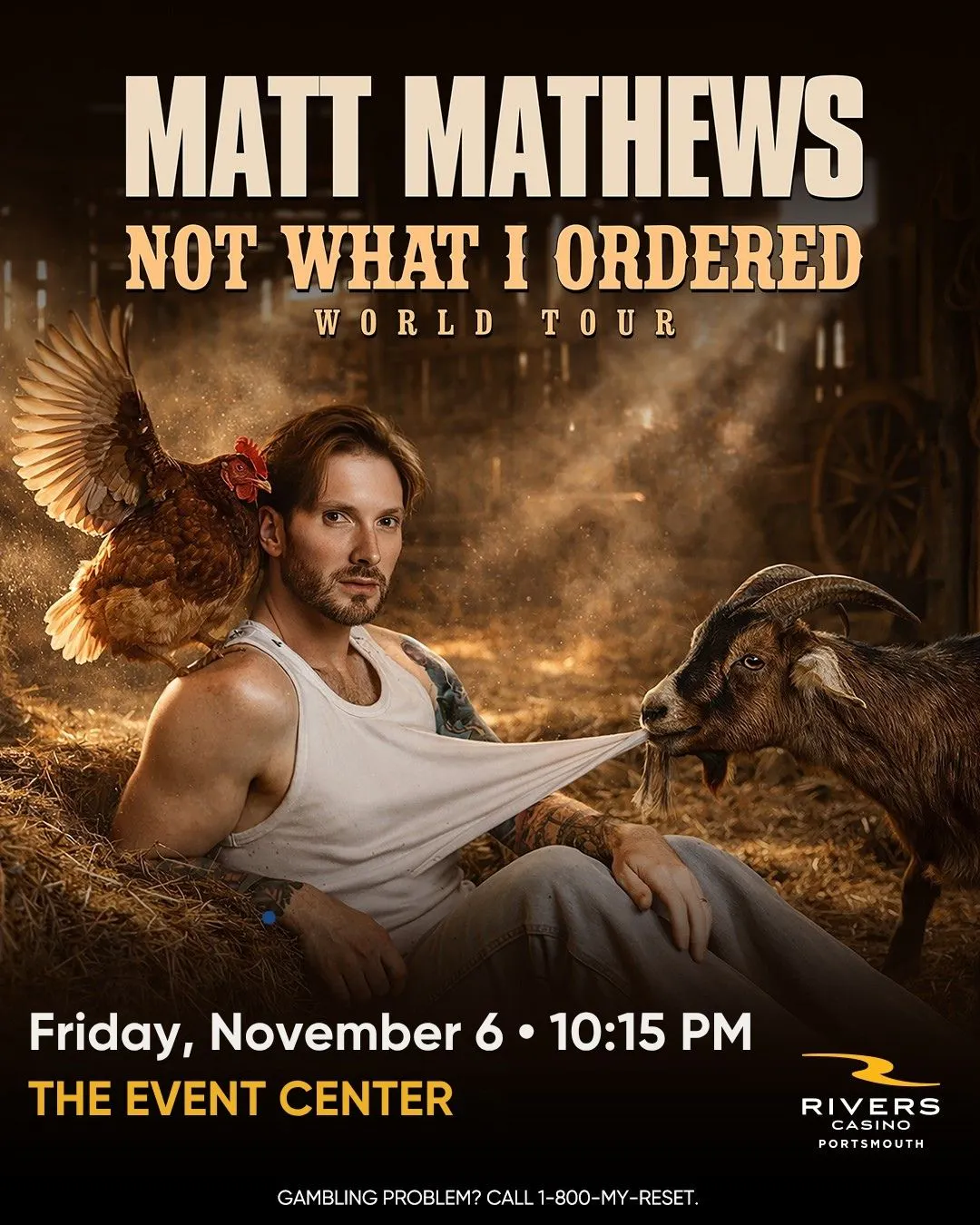 Matt Mathews: That's not what I ordered, World Tour