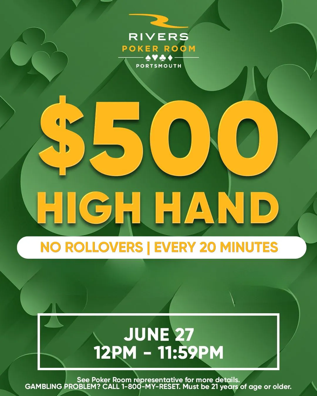 $500 High Hand