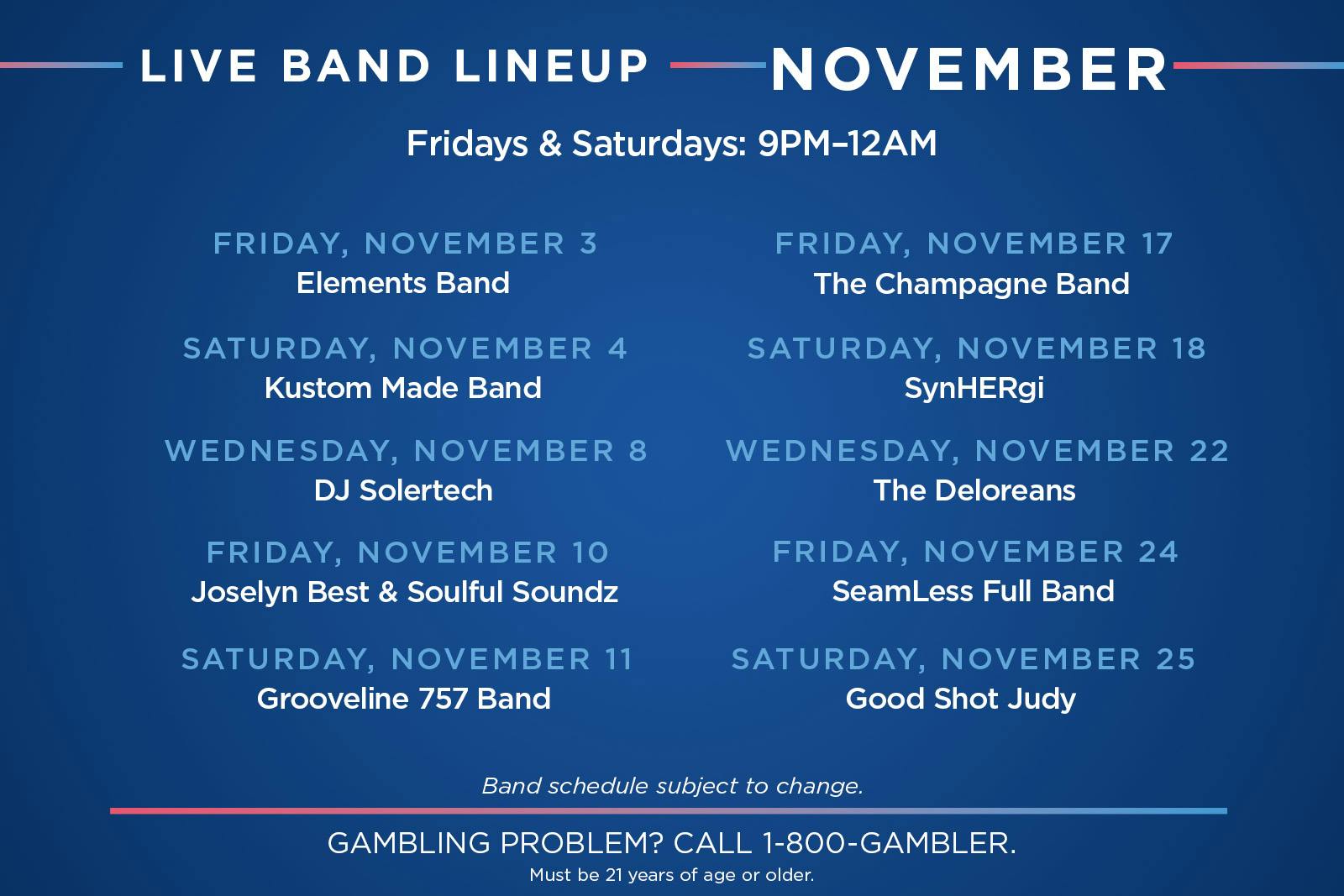 The Sound Bar — Rivers Casino