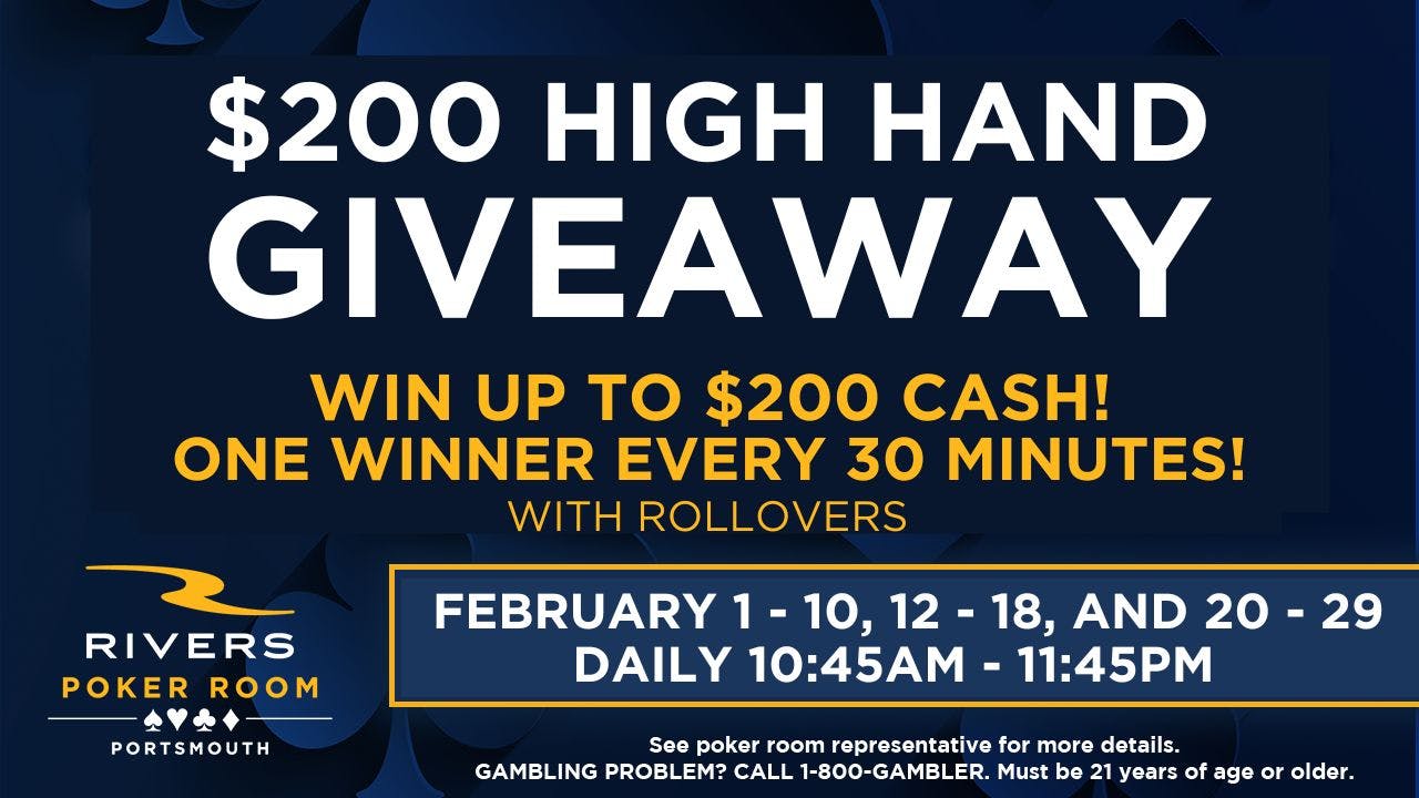 Poker Room — Rivers Casino Portsmouth