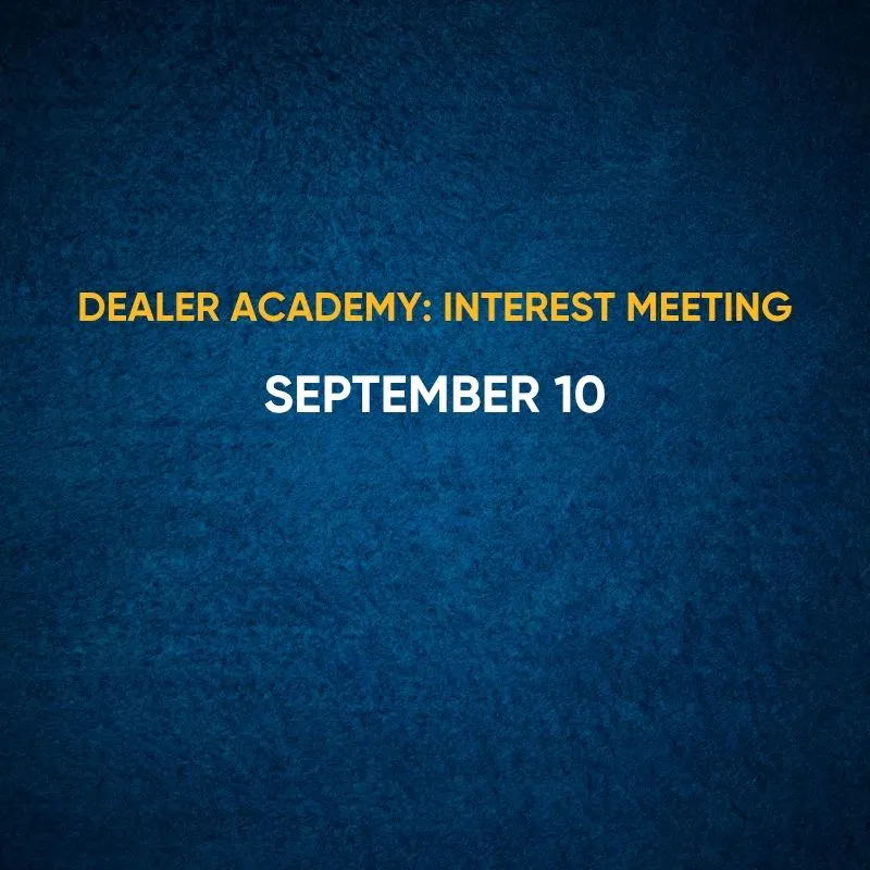 Dealer Academy Info Session