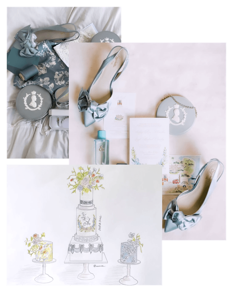Wedding Cake Couple Inspiration Objects