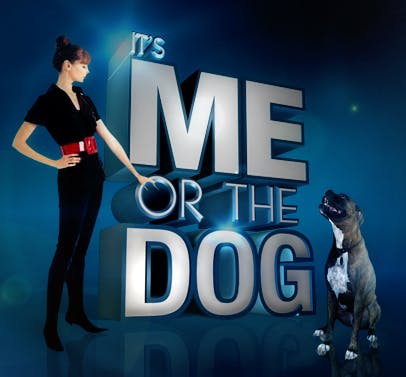 It's Me or the Dog Logo 406x377