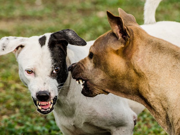 Dog on online dog aggression