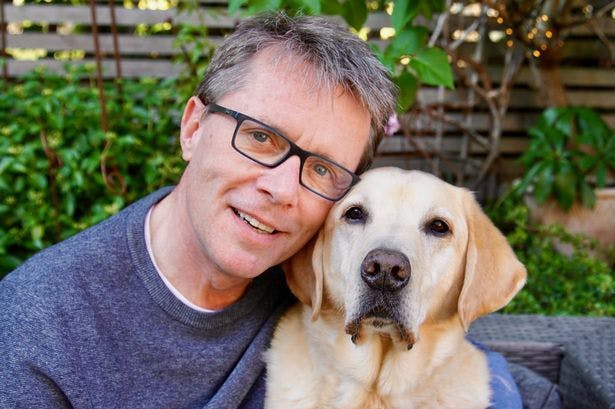 Nicky Campbell with Maxwell