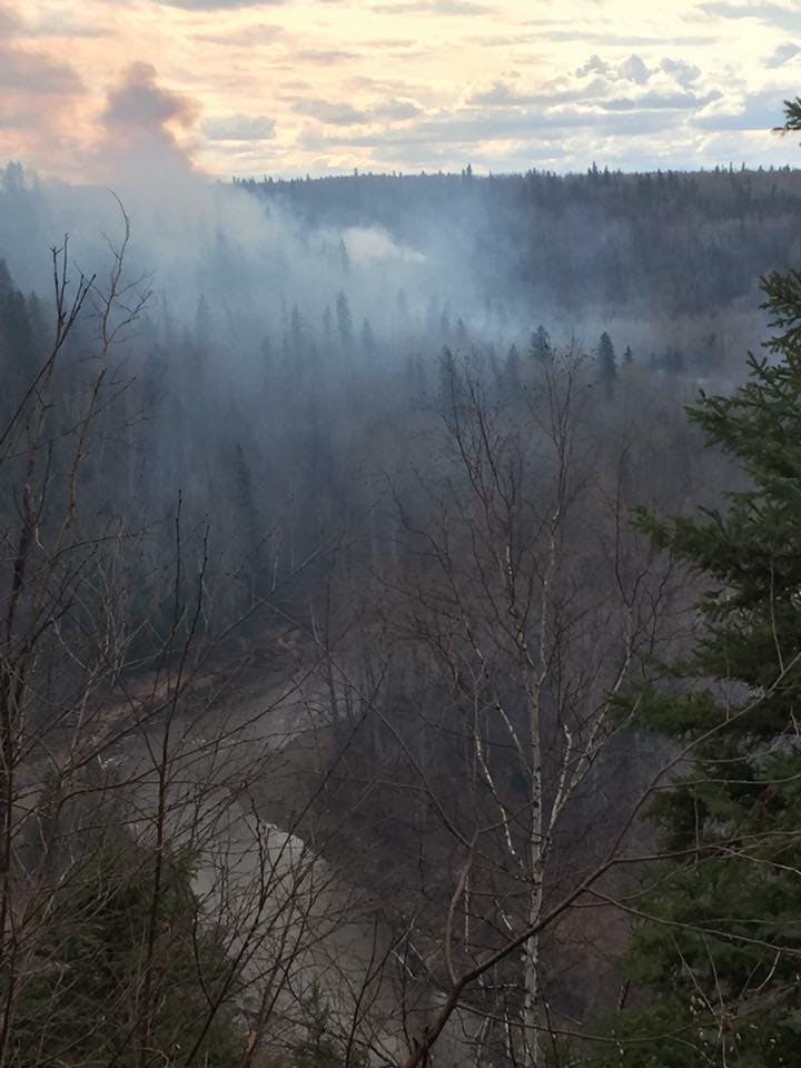 devastation from the wildfires of Fort McMurray
