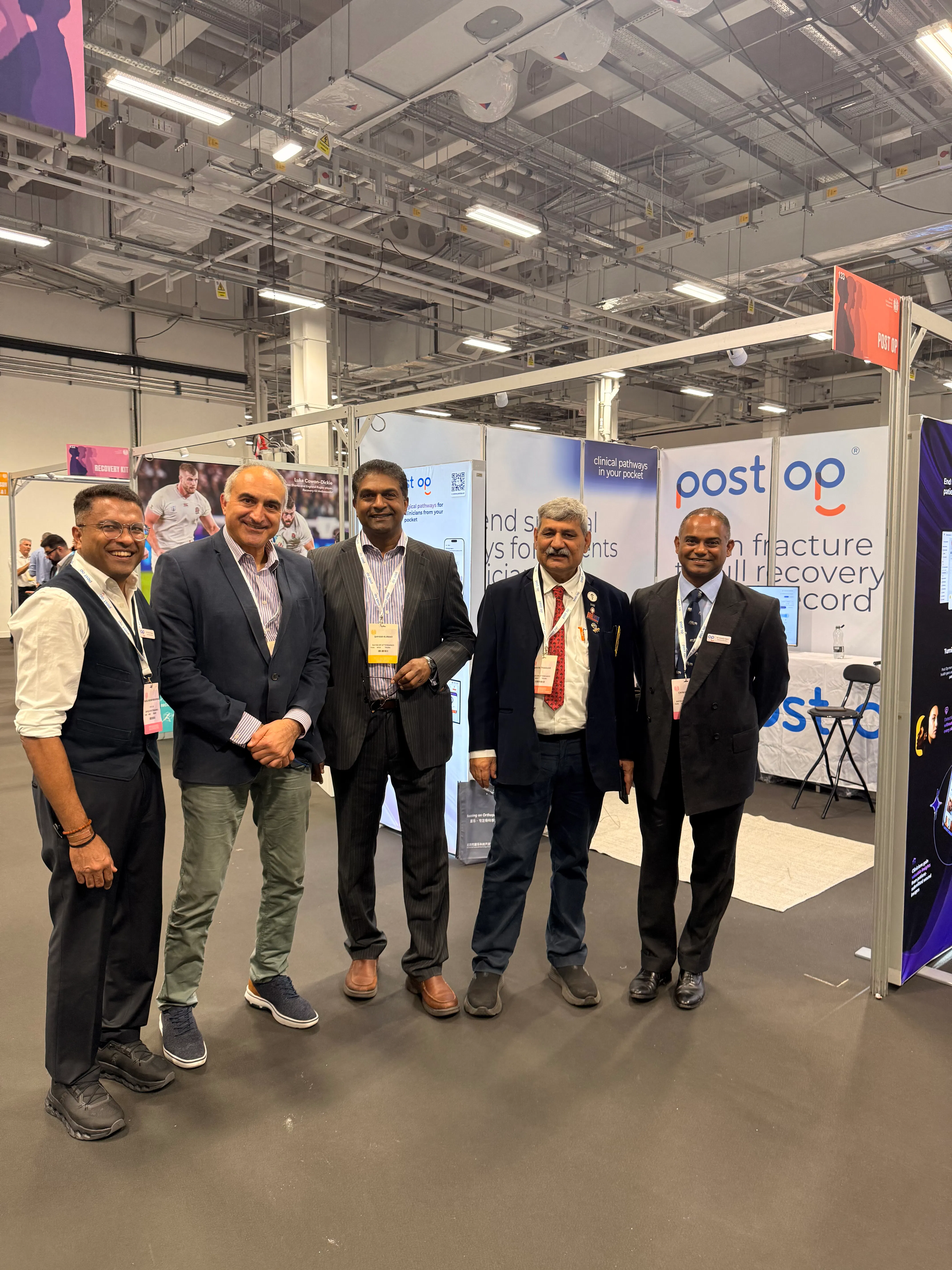 Post Op sponsors the changing face of orthopaedics at the annual BOA Congress, Olympia, London