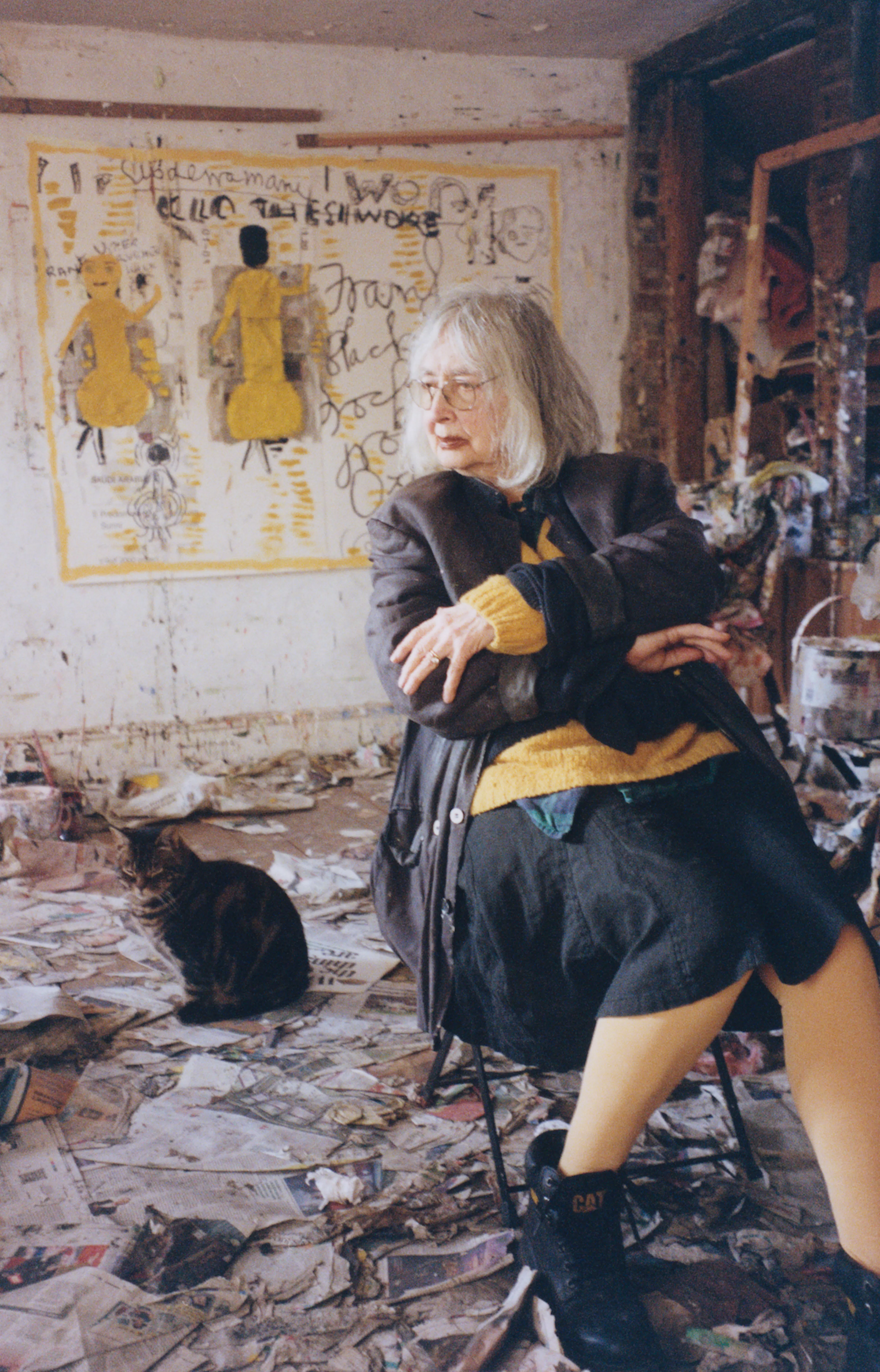 Rose Wylie, 2025 Photography by Gabby Laurent  © Rose Wylie Courtesy the artist and David Zwirner