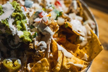 Powder Mountain Hidden Lake Cantina Nachos