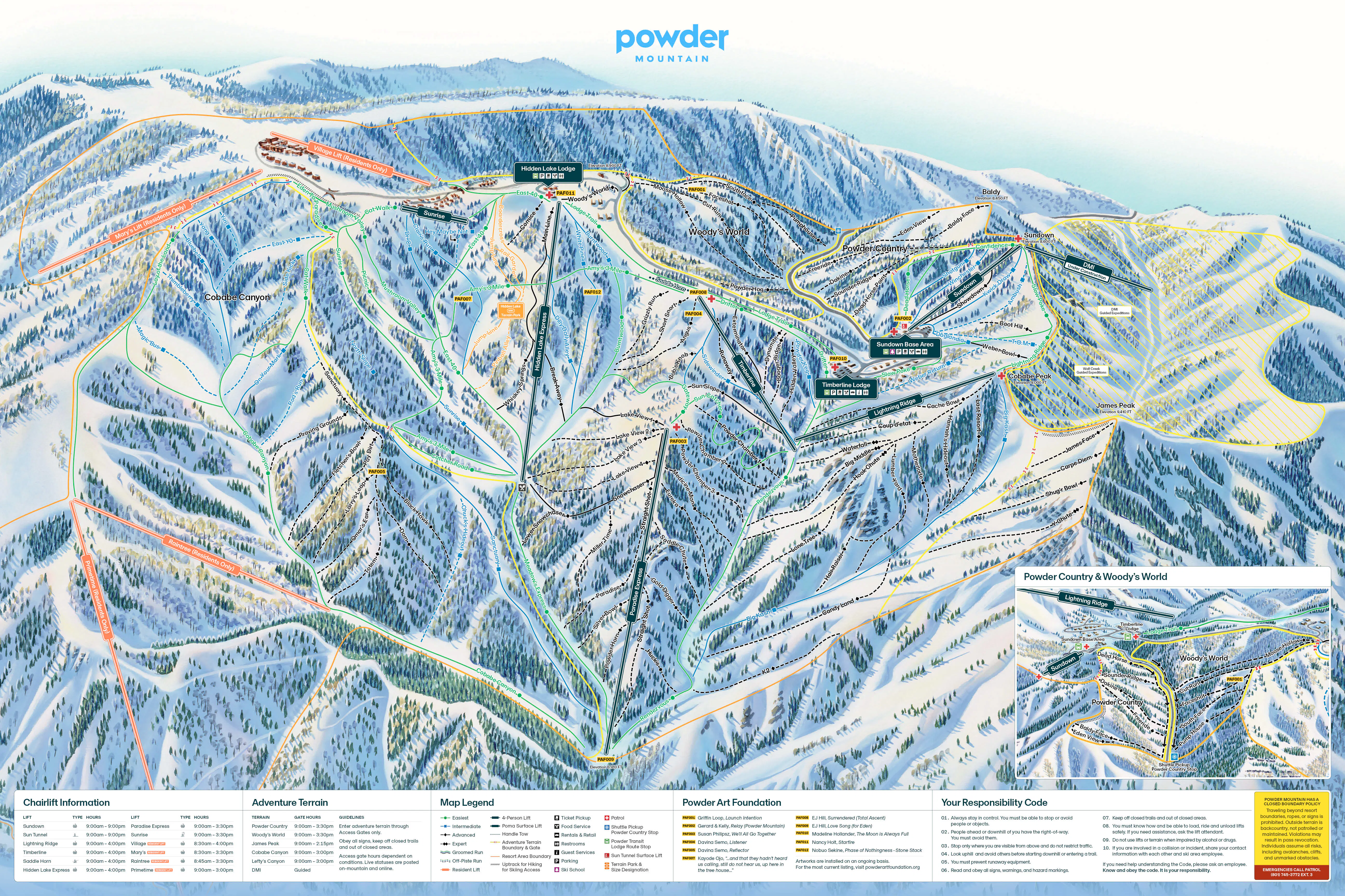 Explore the Terrain at Powder Mountain | Powder Mountain