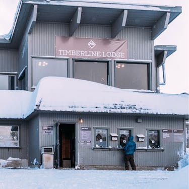 Timberline Lodge and ticket office