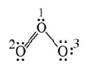 Lewis dot structure of a Carbonate ion (CO₃²⁻)
