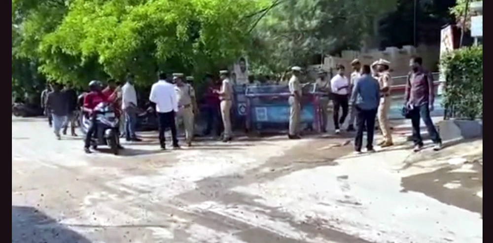 BRS leaders placed under 'house arrest'