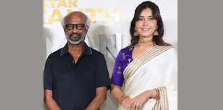 Raashii received special gift from Rajini