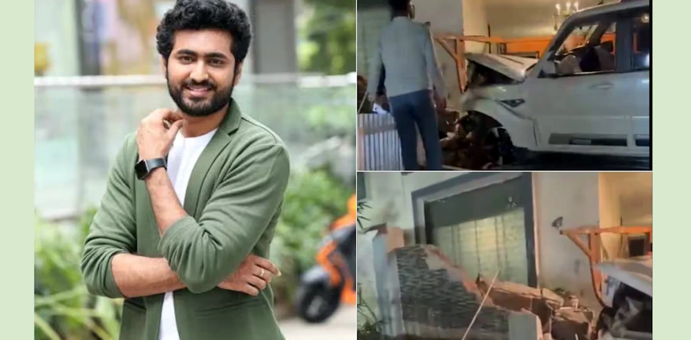 Car crashes into house of actor Dharma