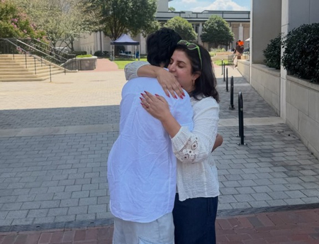 Farah Khan bids emotional goodbye to triplets