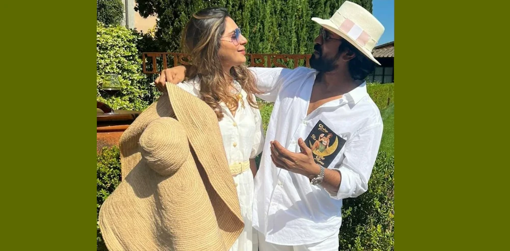 A Perfect 14th for Charan & Upasana