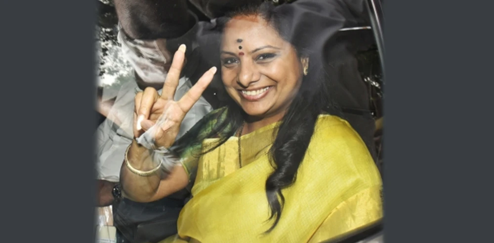 Kavitha gets clean chit in liquor case