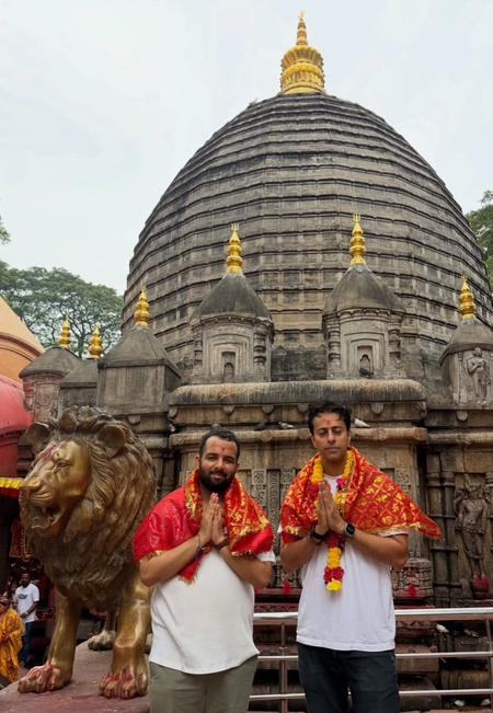 Salim Merchant gets trolled for visiting Mandir