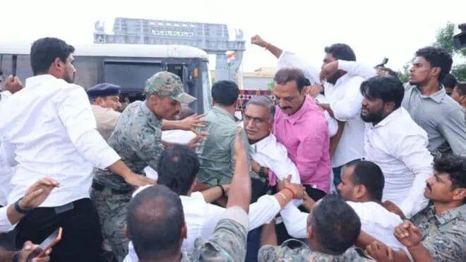 Harish Rao Detained!