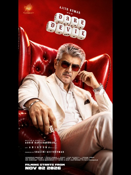 Ajith’s ‘Dare Devil’ Begins in November