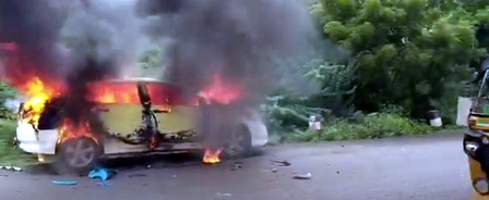 AP Sees Poll Violence, Paper Destruction