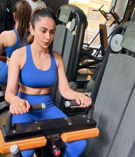 Rakul Preet is back at gym after injury