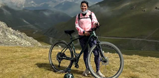 Shraddha Srinath cycles across Kyrgyzstan!