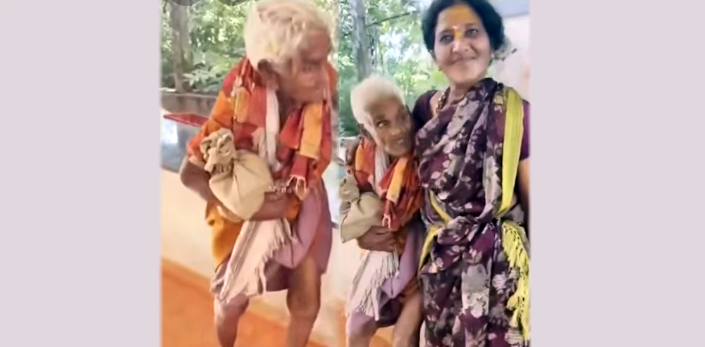 116-Year-Old Reaches Tirumala on Foot