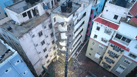 Hyd building collapse: Owner held at airport