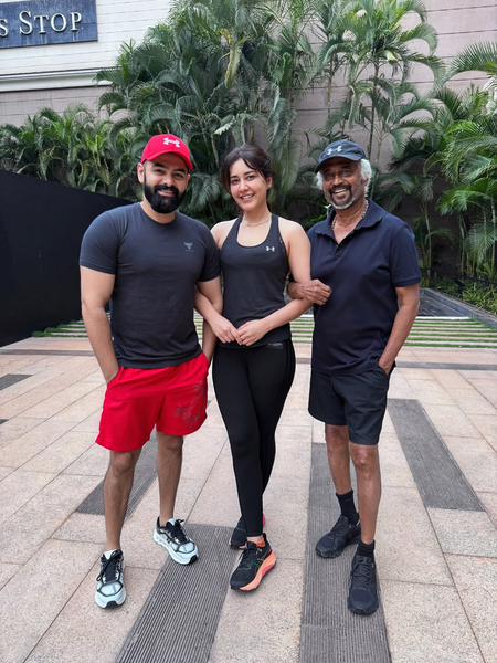 Raashii’s Mysuru Moments With Rajini, Ram