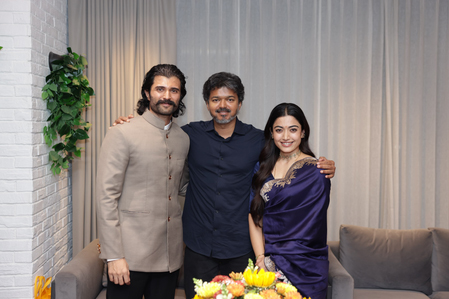 VDK & Rashmika Discuss Life With CM Vijay