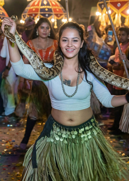 Python’s Ganesh Immersion Dance