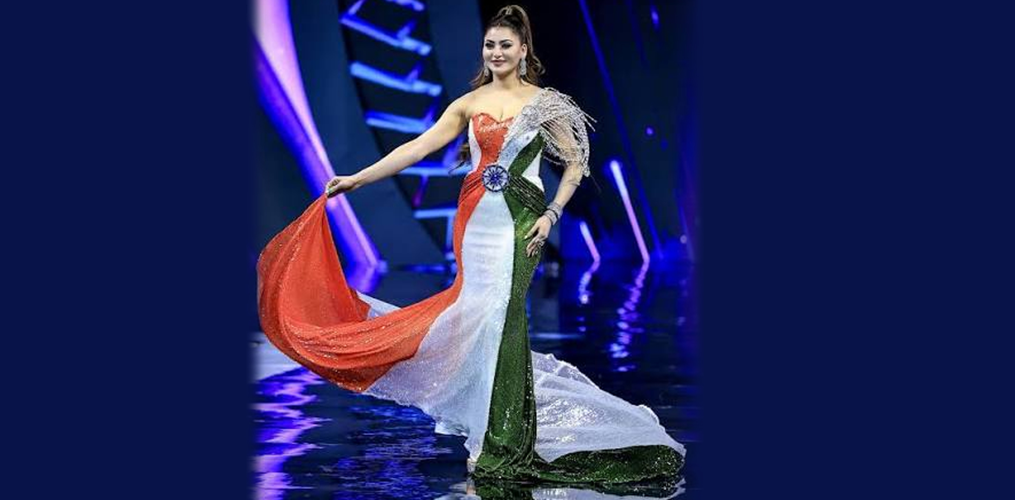 Urvashi’s Tricolour Dress Sparks Row