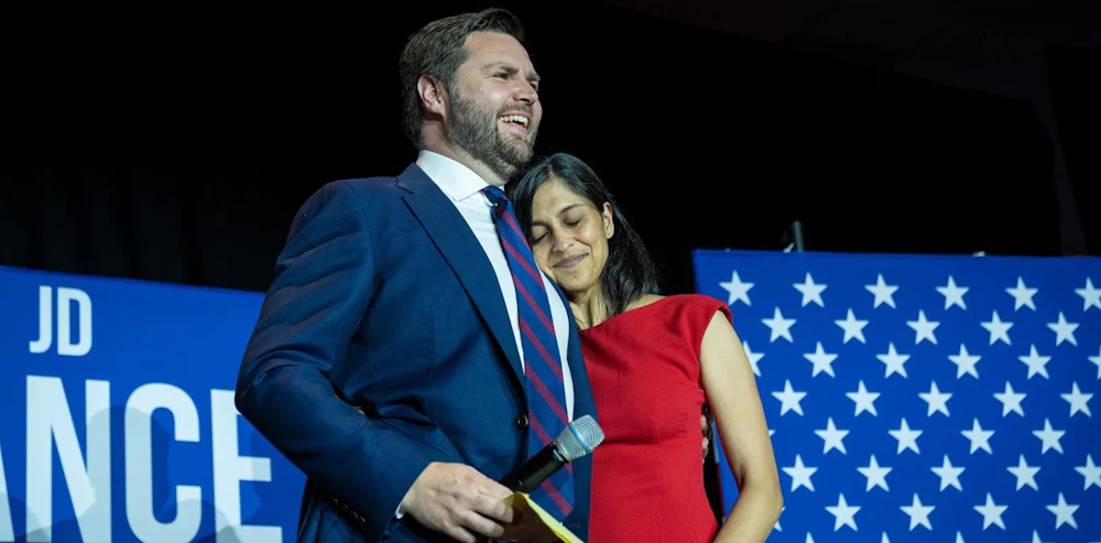 Usha Behind JD Vance’s Christian Return